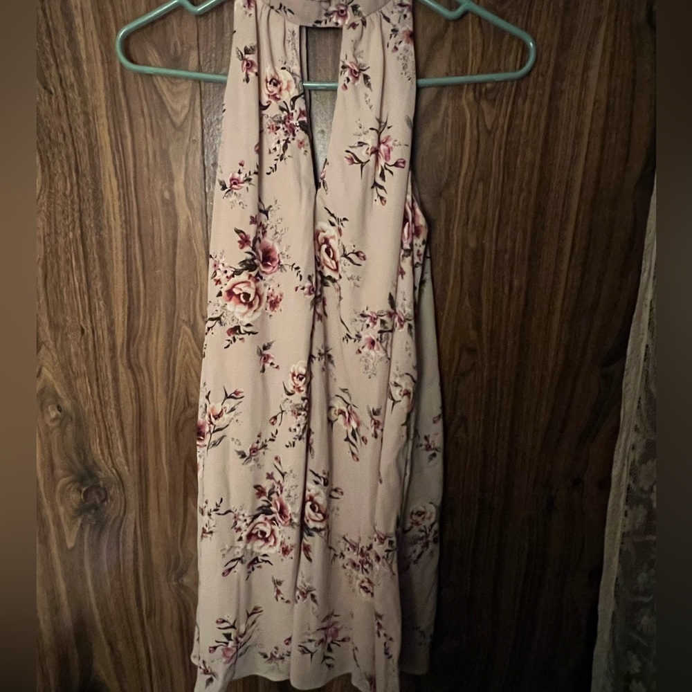 Floral A-line dress